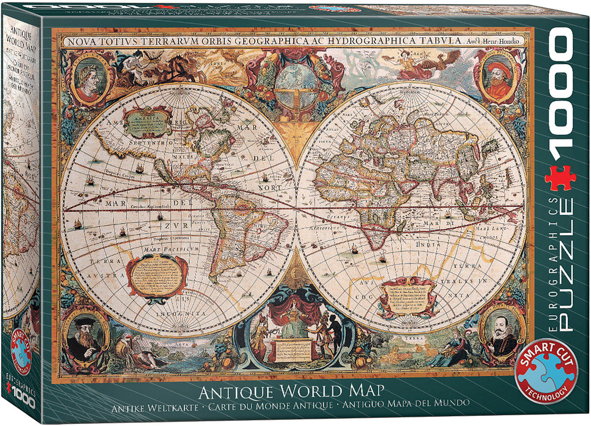 Orbis Geographica World Map Pussel 1000 bitar