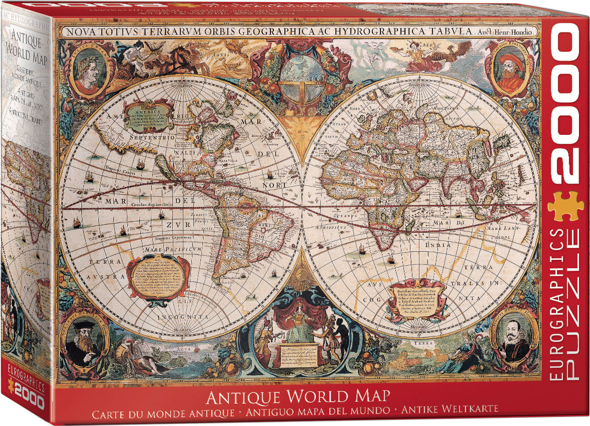 Orbis Geographica Pussel 2000 bitar