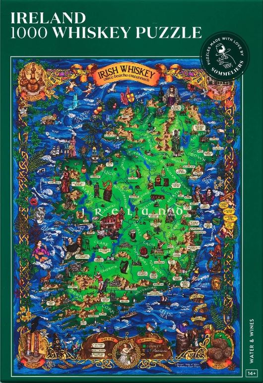 Whisky Puzzle Ireland 1000 bitar