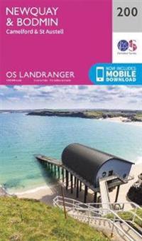 OS200 Newquay Bodmin Surrounding area