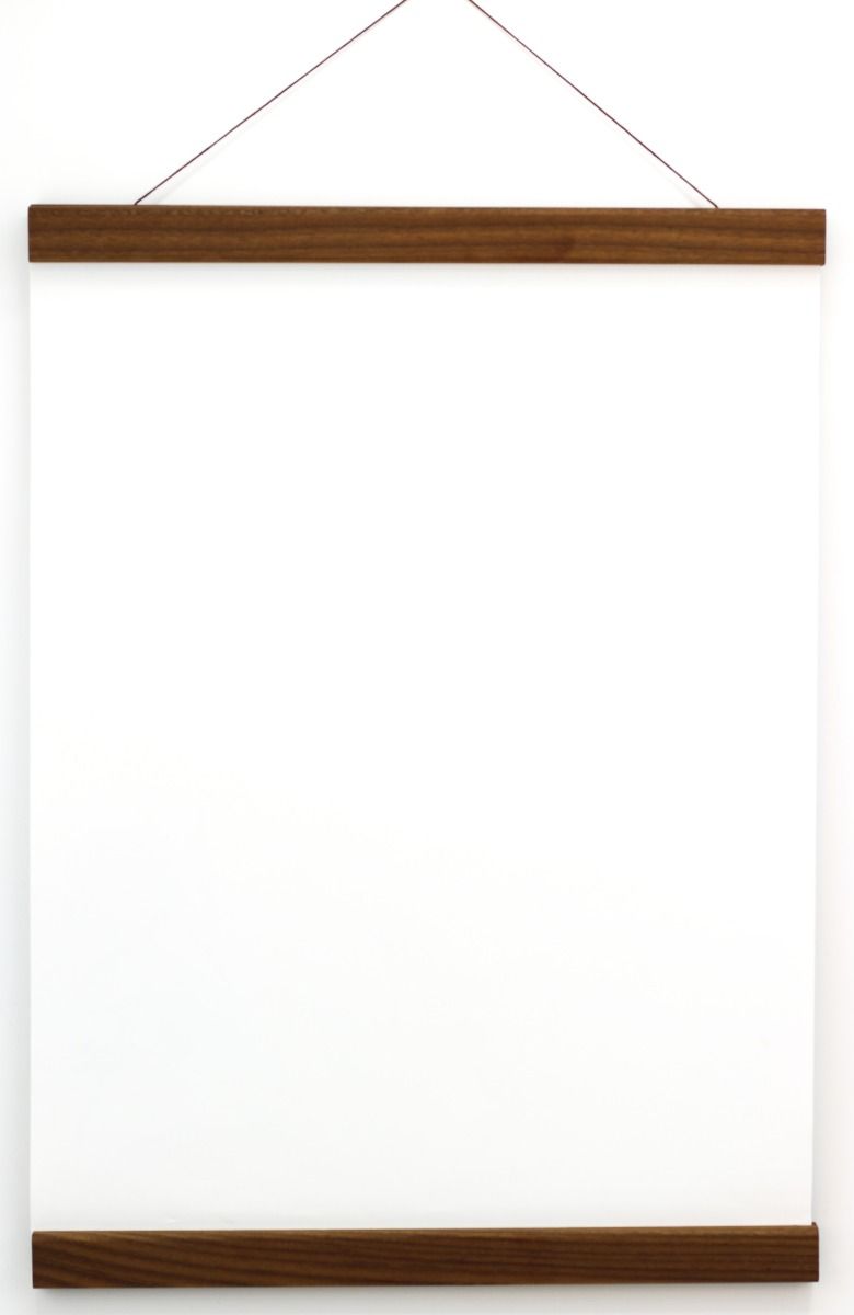 Poster Hanger Trä Valnöt 100cm