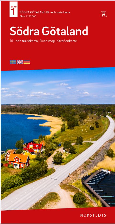1 Södra Götaland Bil och Turistkarta