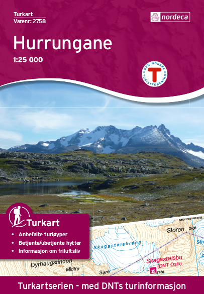 Hurrungane Turkart