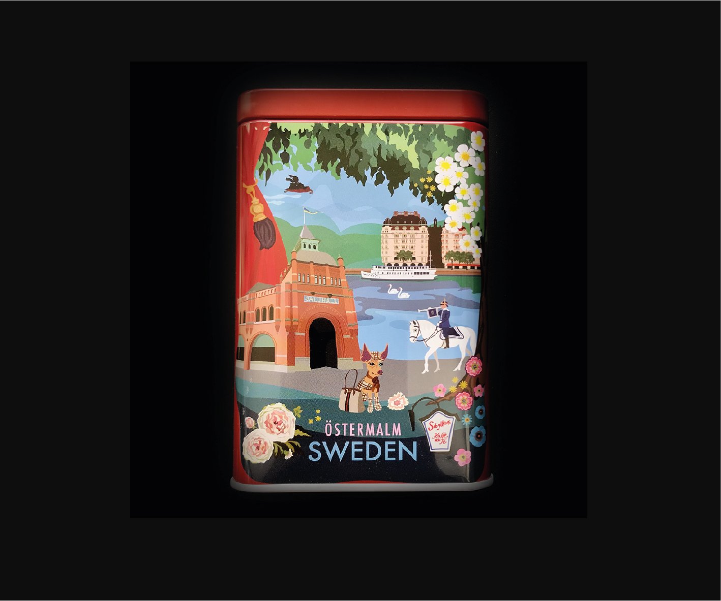 Östermalm Cityburk Plåtburk