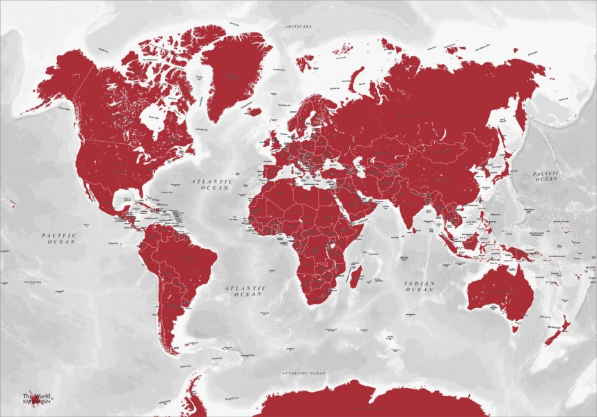 The World by Kartbutiken Red