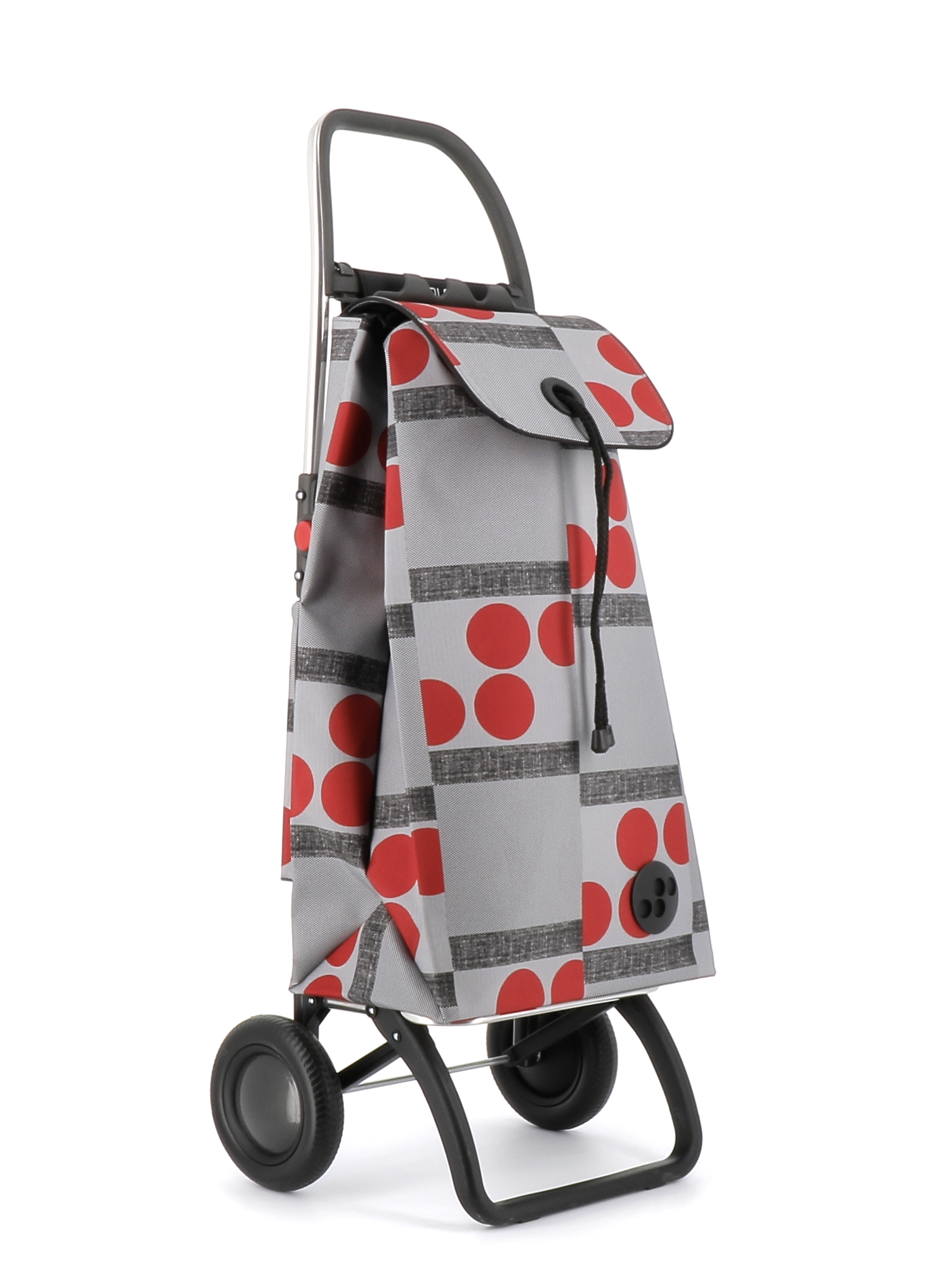 Shoppingvagn Rolser 2L (2 hjul+vikbar) Imax Logos röd