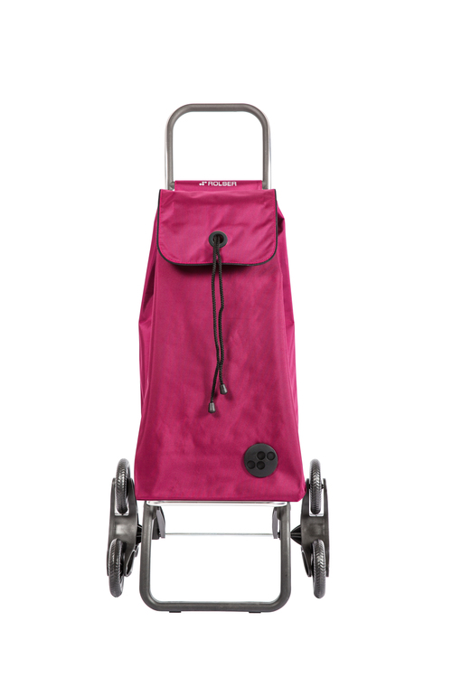 Shoppingvagn Rolser RD6 Logic Trappklättrare MF vinröd