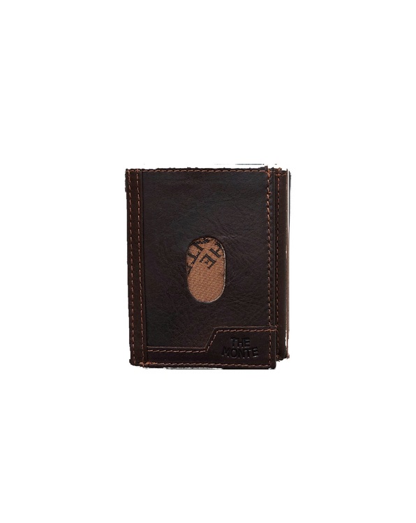 Kortfodral thumbsup skinn brun The Monte 62831
