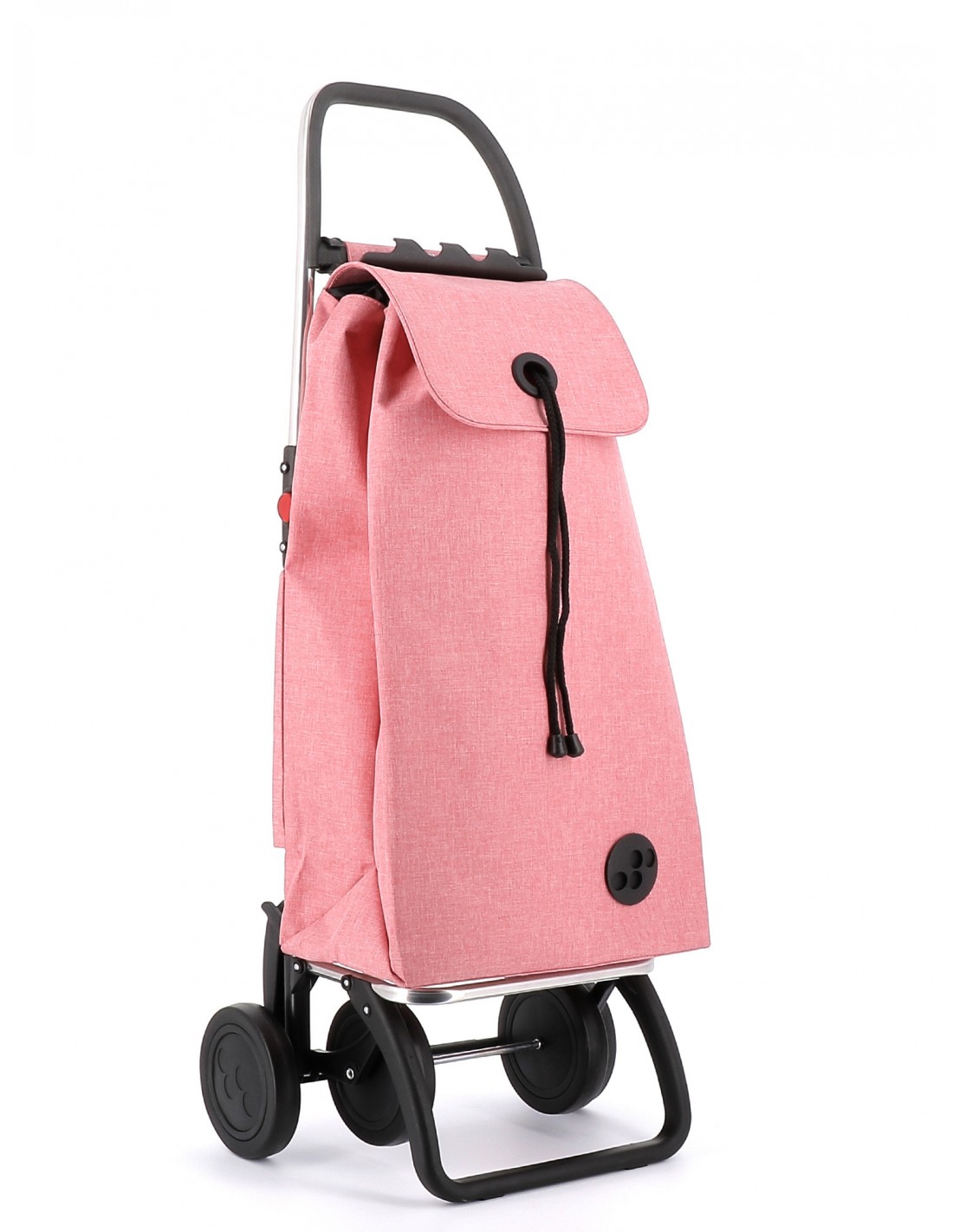 Shoppingvagn 4 hjul Rolser 4L väska Tweed Imax Rosa