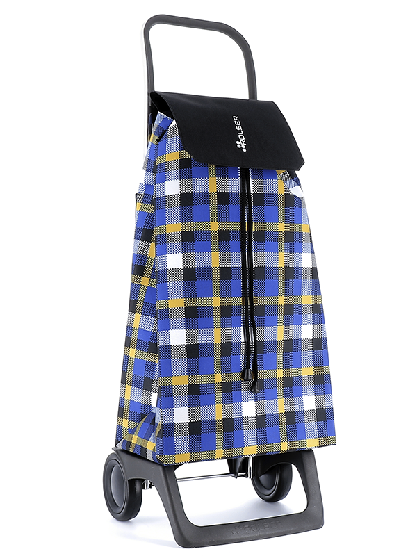 Shoppingvagn Rolser Joy Jet Scottish blå