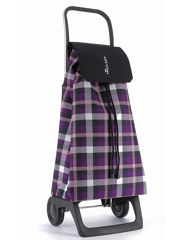 Shoppingvagn Rolser Joy Jet Scottish lila