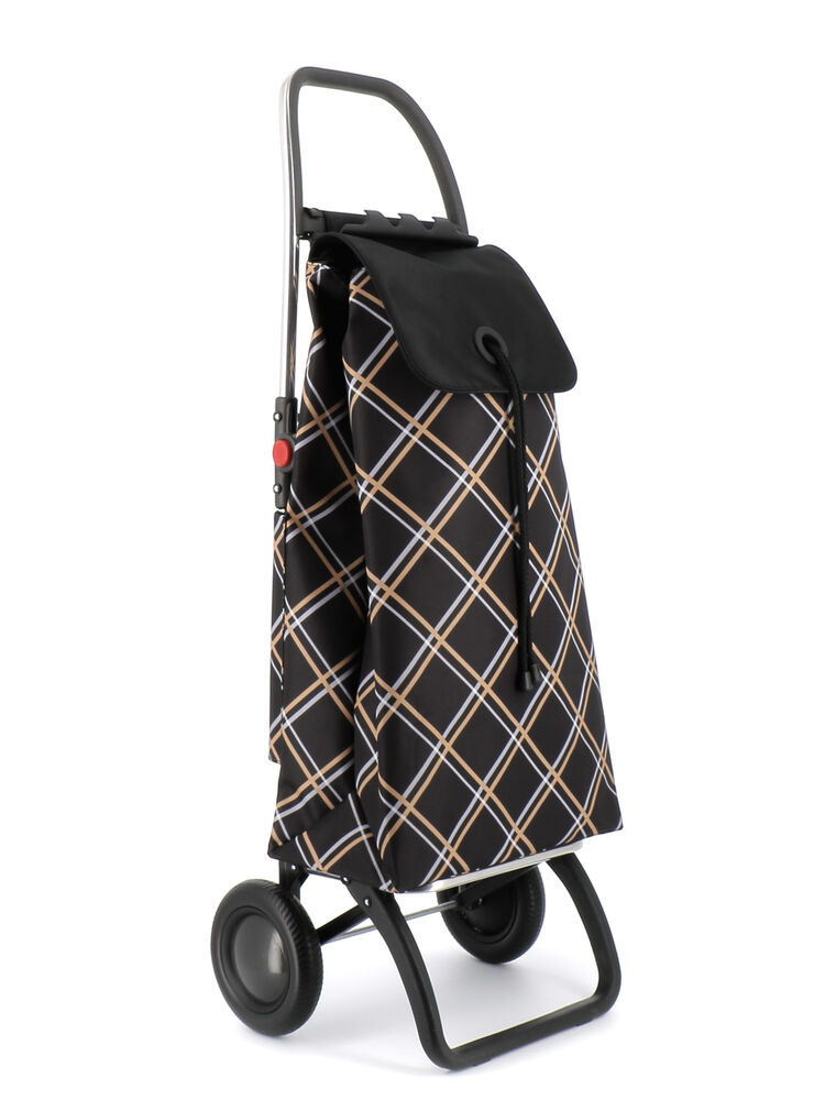 Shoppingvagn Rolser 2L (2 hjul+vikbar) Chiara svart