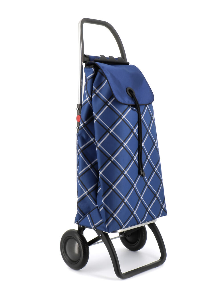Shoppingvagn Rolser 2L (2 hjul+vikbar) Chiara blå
