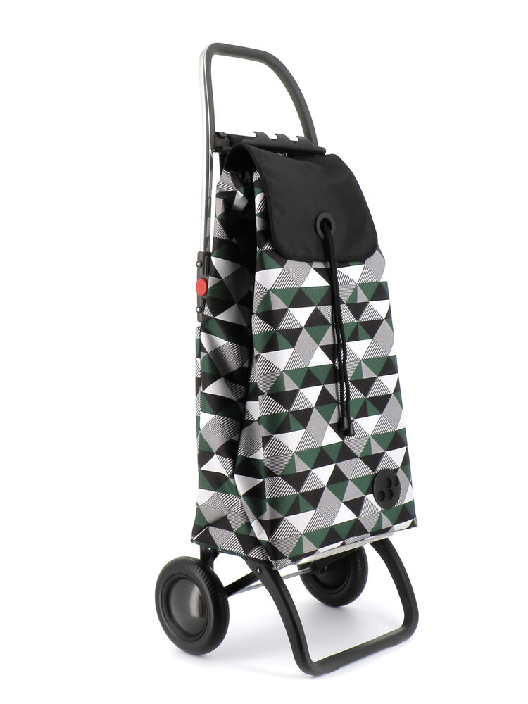 Shoppingvagn Rolser 2L (2 hjul+vikbar) Sahara kakigrön