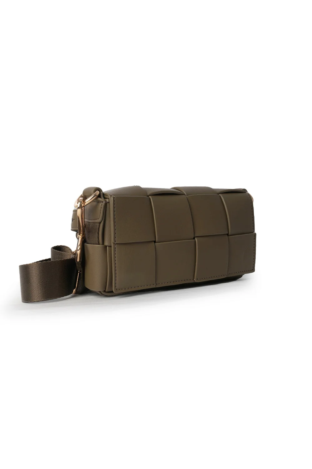 Mobilväska Braid Taupe flätad från Ceannis