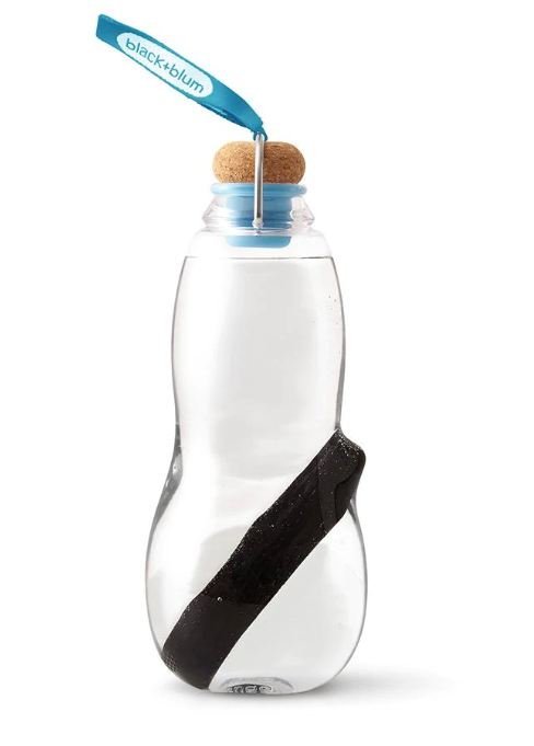 Black+blum EAU GOOD flaska Blå & aktivt kol