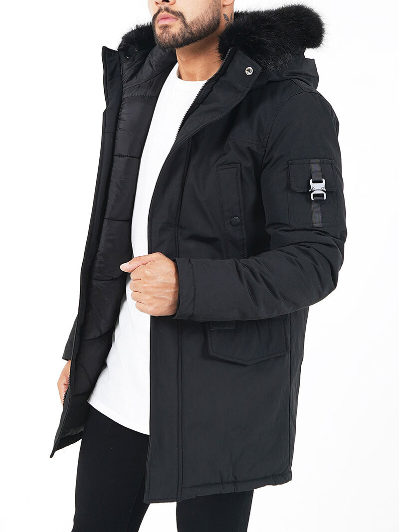 Sixth Fur Parka Black