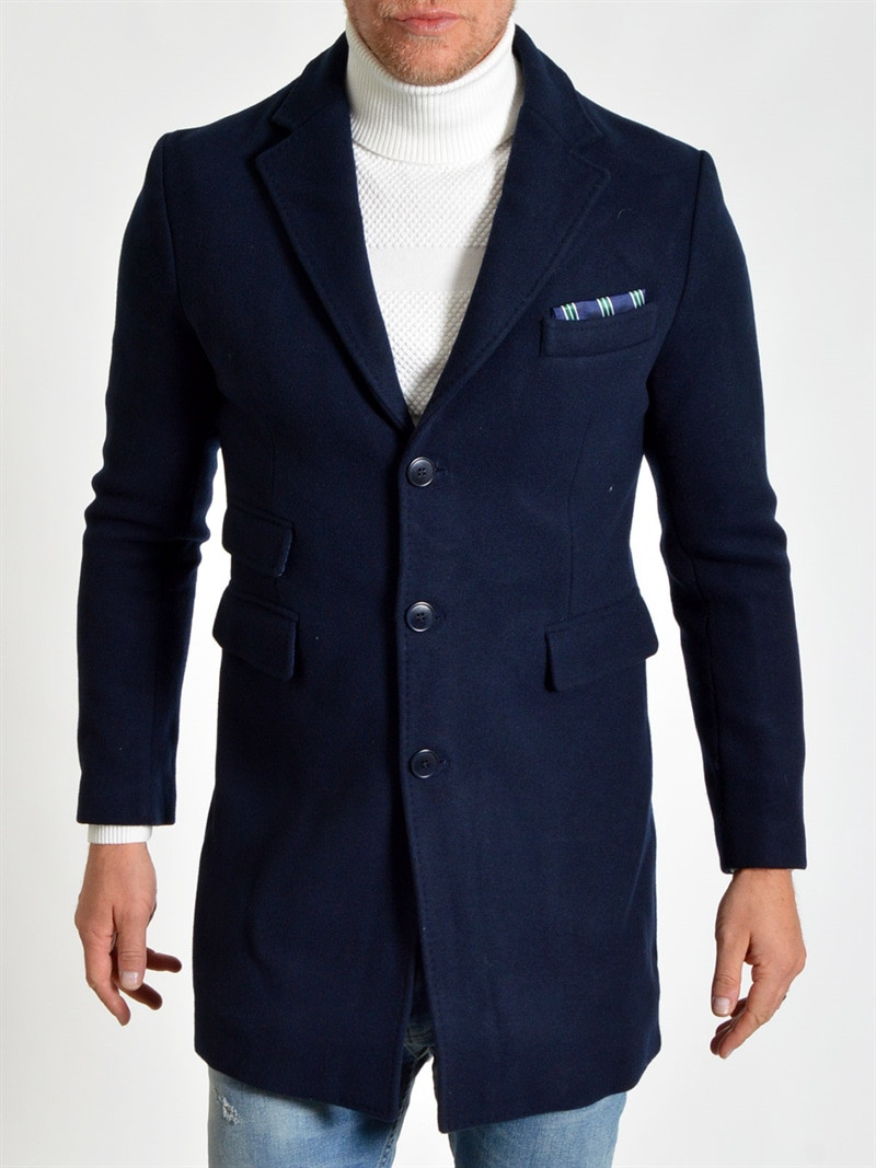 Milano Coat Navy