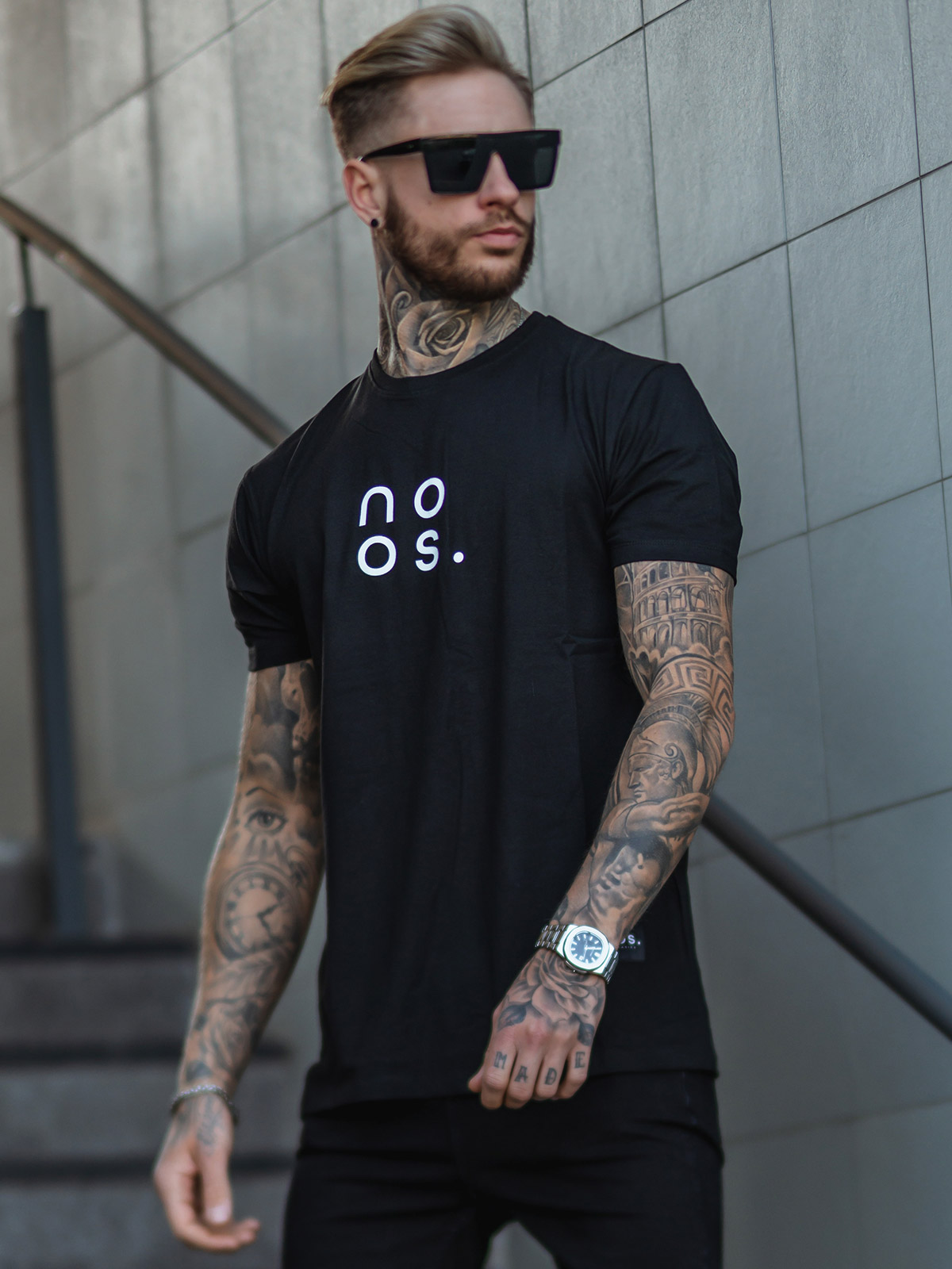Gym Straight Tee Black