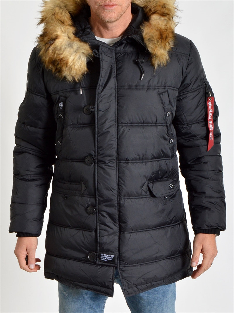 N3-B Puffer FD Black