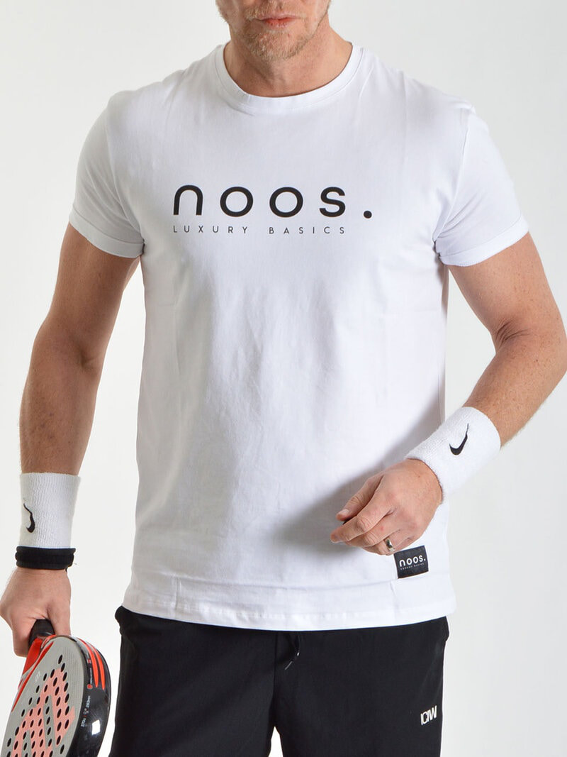 Big Logo Straight Tee White