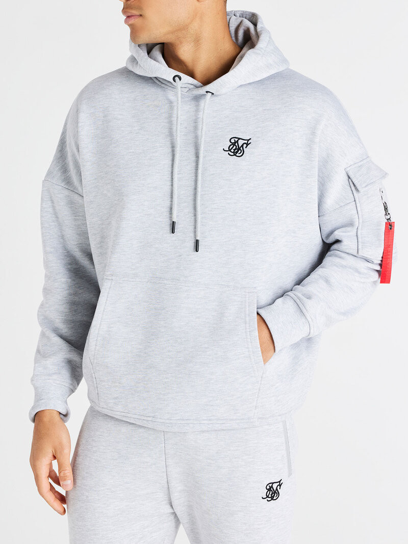 Overhead Flight Hoodie Light Grey