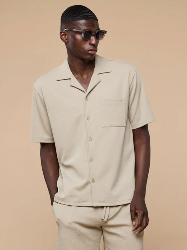 Romeo Shirt Greige