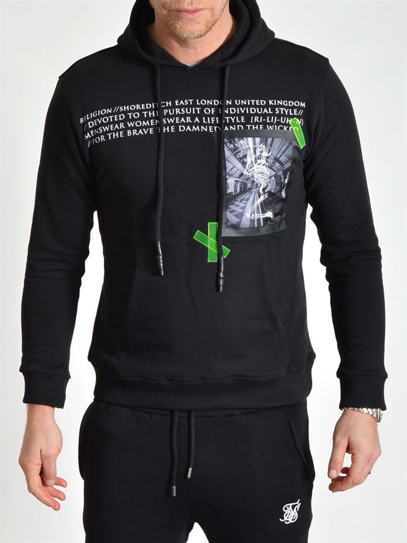 Correction Hoody Black