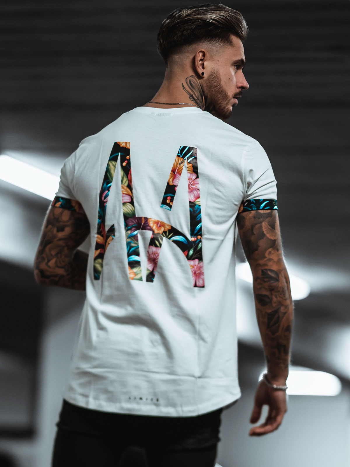 AA Tropic Tee White