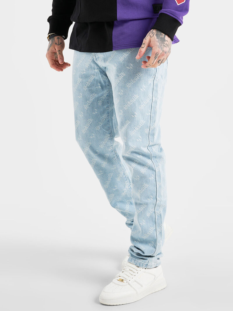 Messi x Jacquard Straight Cut Jeans