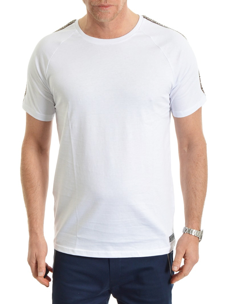 Ganger Tape Tee White