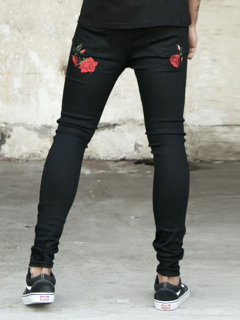 Rose Denims Black