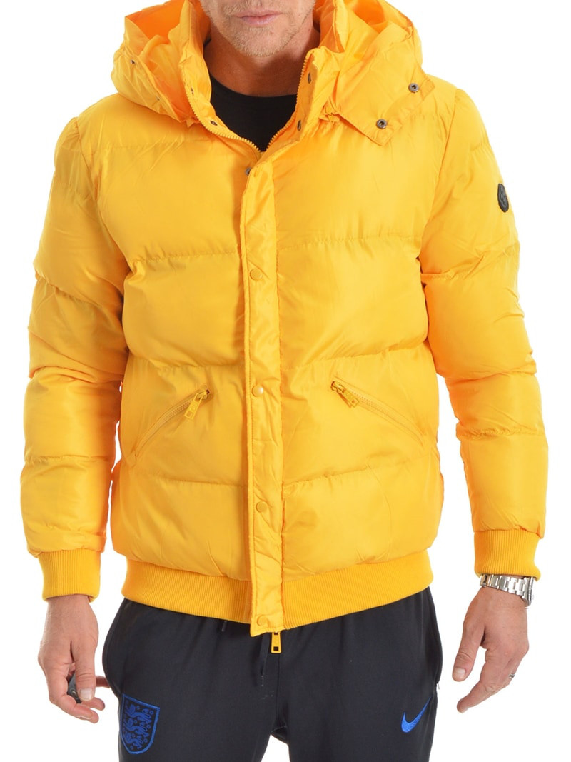 Convent Puffa Jacket Yellow