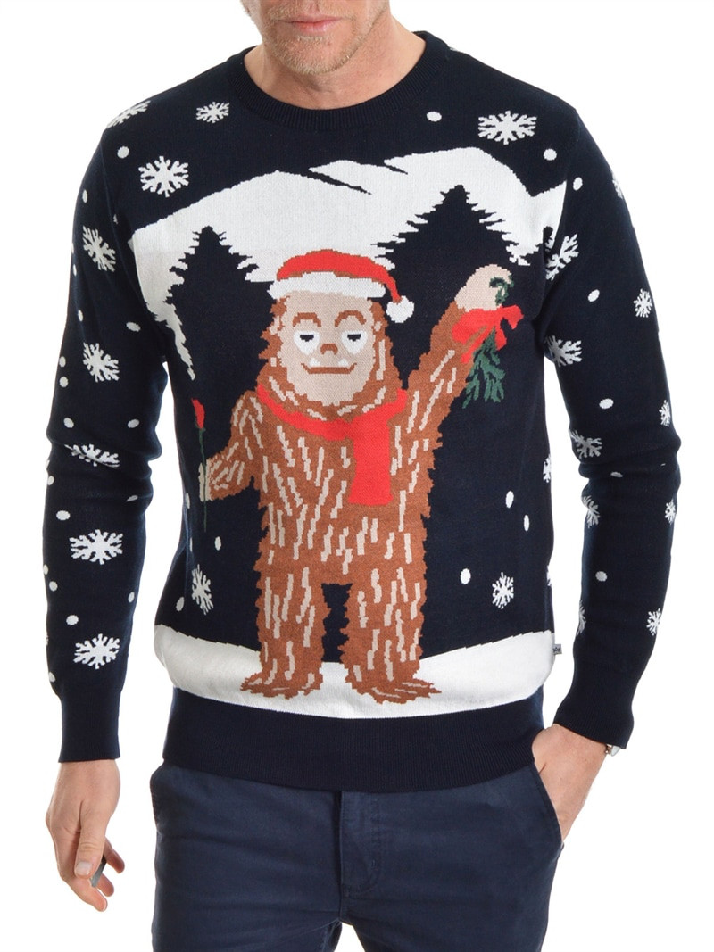 Christmas Knit Yeti