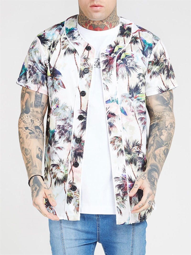 Original Baseball Jersey Beige Palms