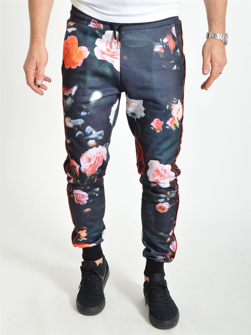 Hype Roses Stripe Joggers