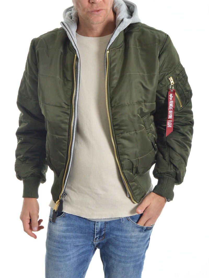 MA-1 D-Tec Puffer OS Dark Green