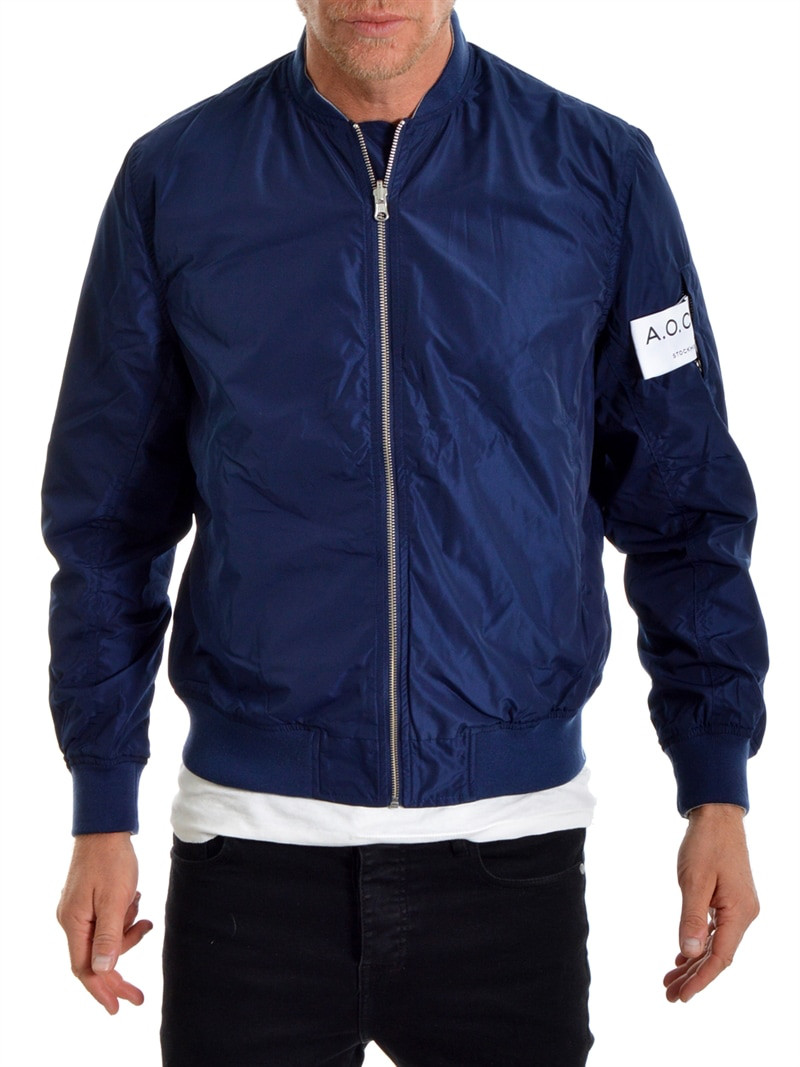 Reversible Bomber Navy/Alma