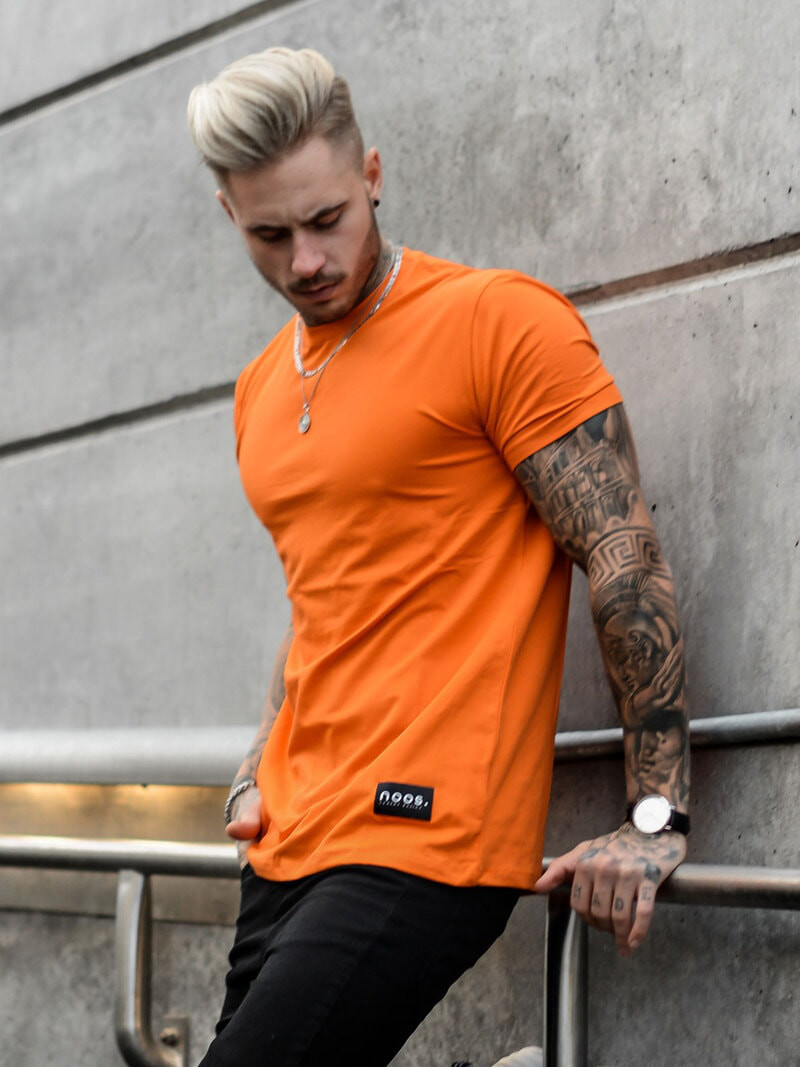 Athleisure Tee Orange