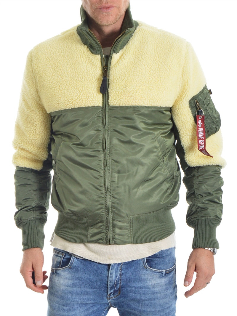 Teddy Jacket Sage Green