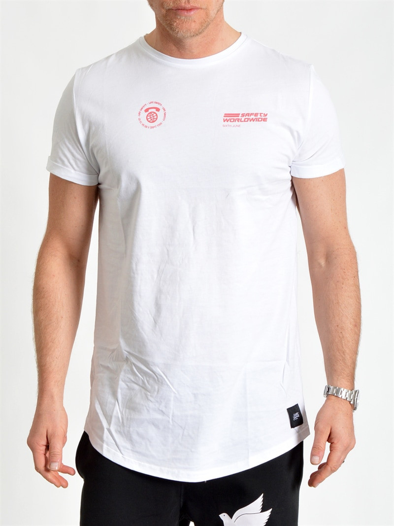 Life Safety Tee White