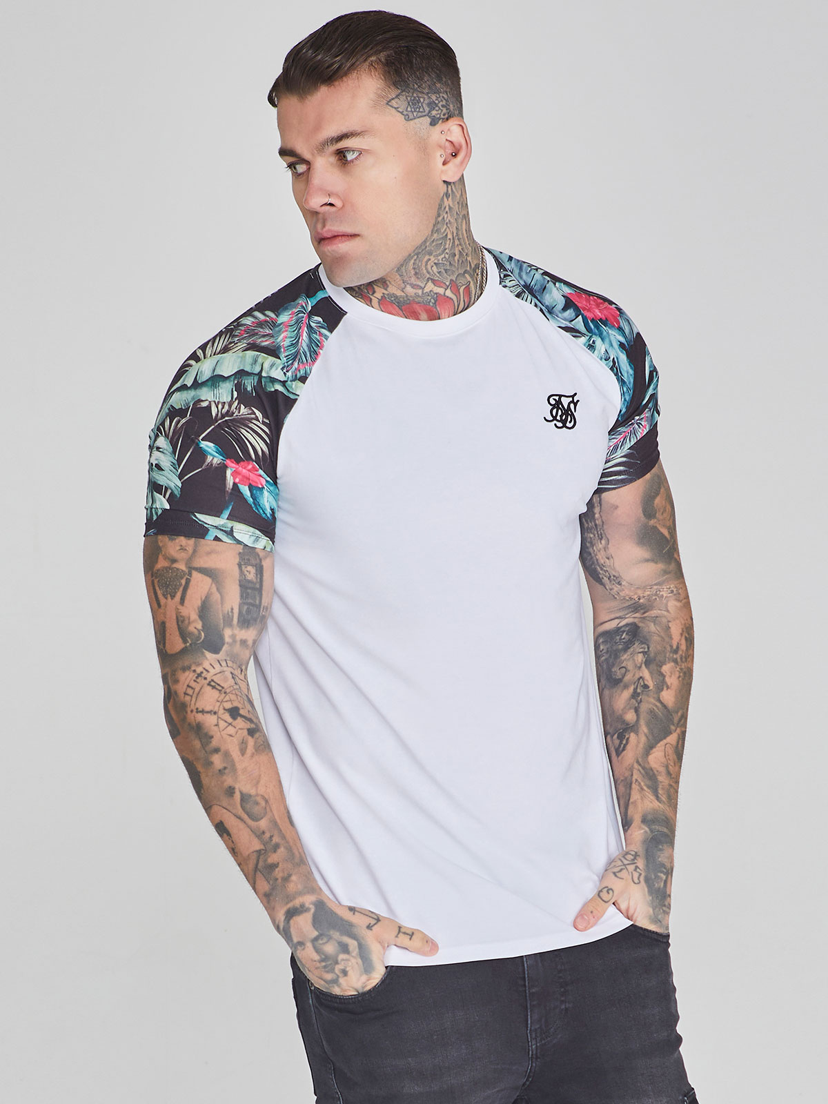 Raglan Tee Flower