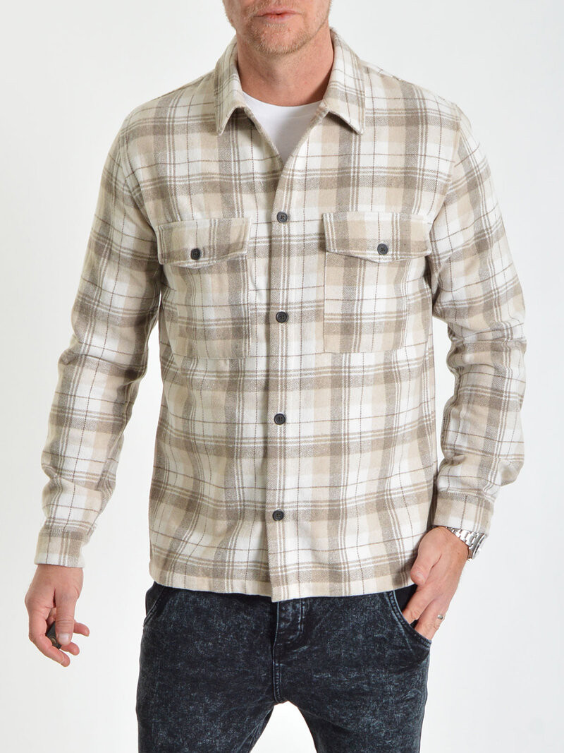 Minex New Overshirt Sand