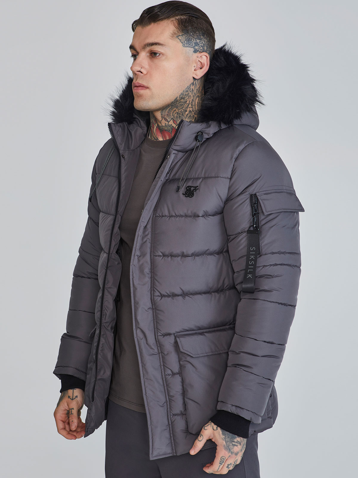 Advanced Puff Parka Grey
