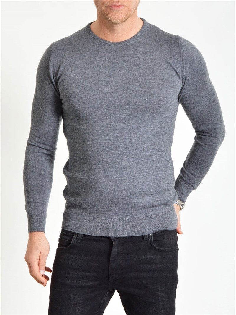 Johannes Merino Sweater Anthracite