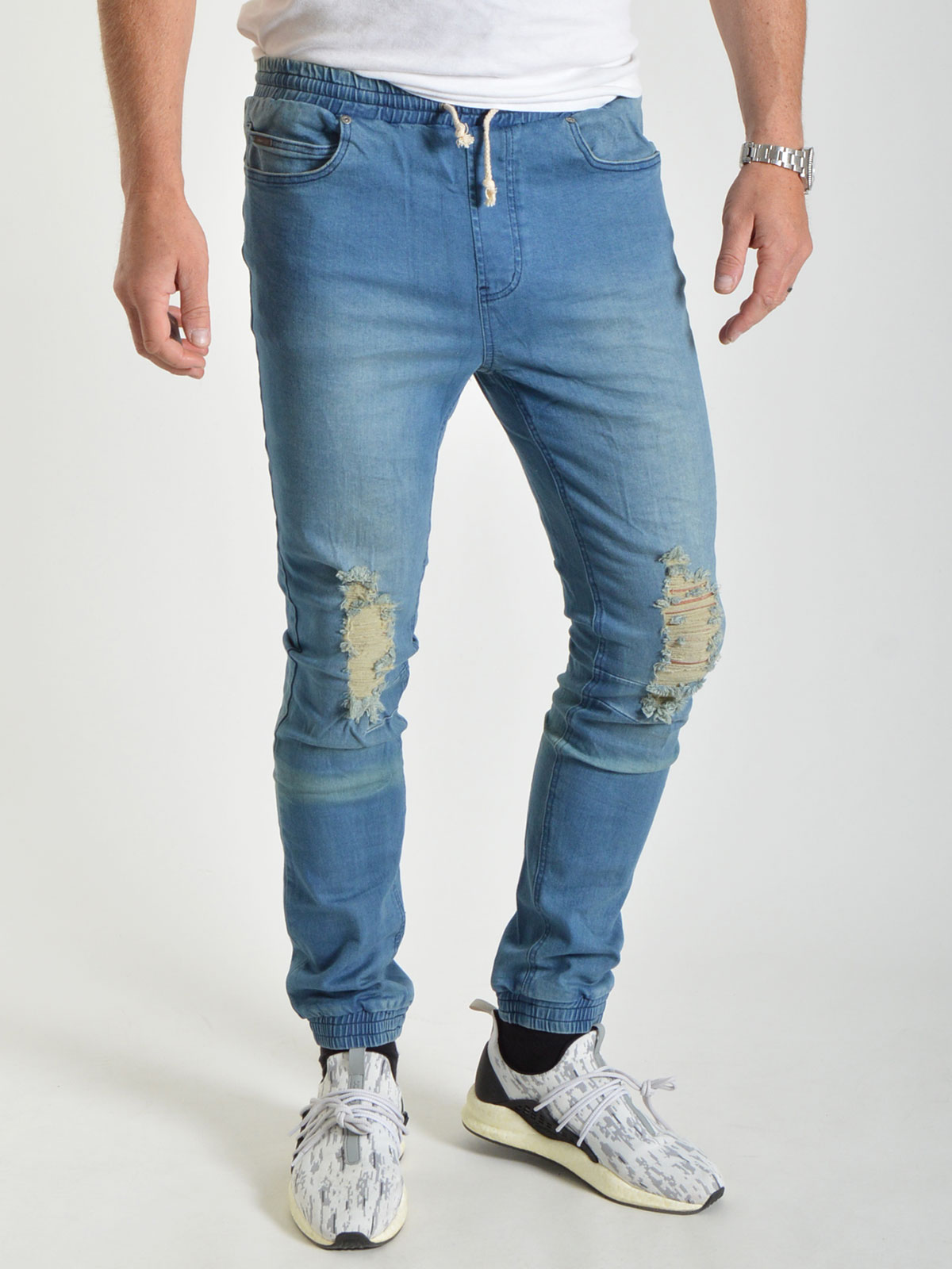 The Jogger Mid Indigo
