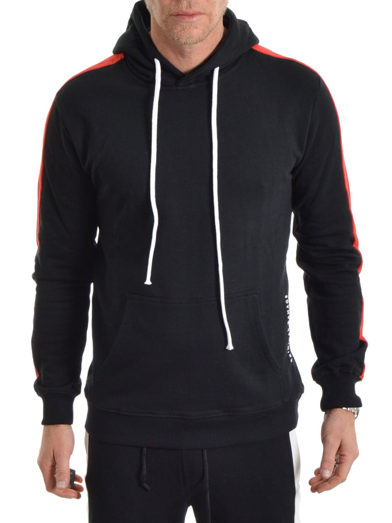 Carnaby Hood Black/Red