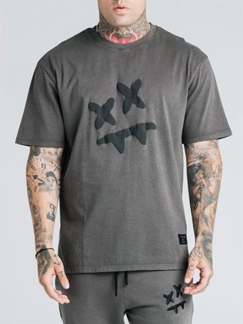SA Essential Tee Washed Grey