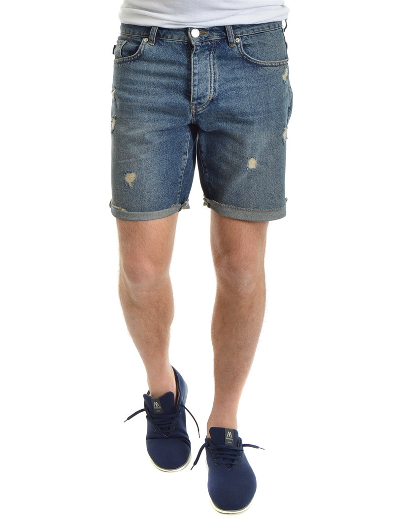 Tommy Denim Shorts Medium Blue