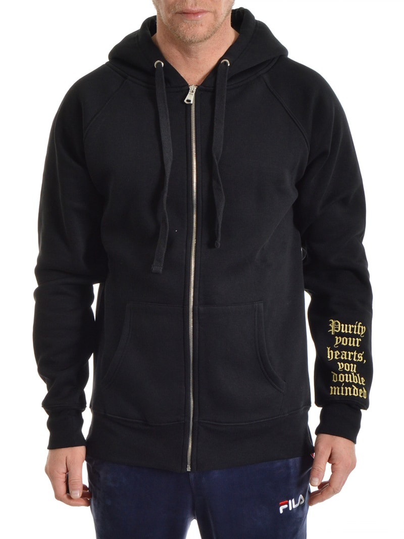 Purify Your Heart Hoodie Black